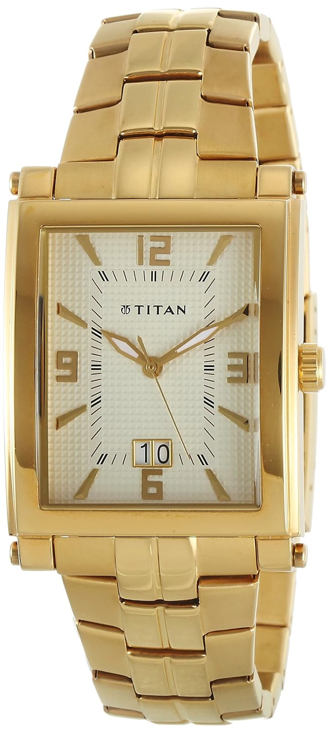 Buy Titan Analog Gold Dial Men's Watch 9327YM02 Online at Low Prices