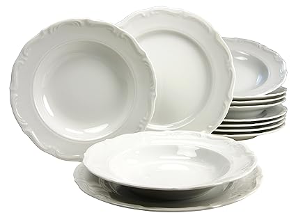 Creatable, 16137, Serie Maria Theresia, Geschirrset Tafelservice 12 teilig