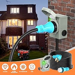 CircleRiver 50 Amp 6.6 Feet Generator Cord and