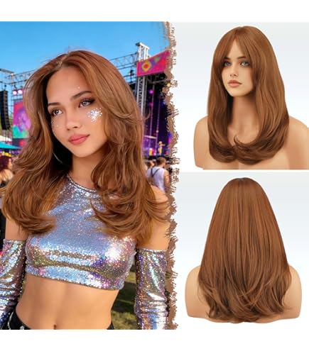 Amazon.com : LUSHY BEAUTY Hair Synthetic Lace Front Wig  display picture 1