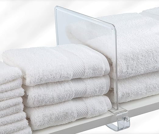 Amazon Com Lendra Shelf Dividers Clear Acrylic Must Have For