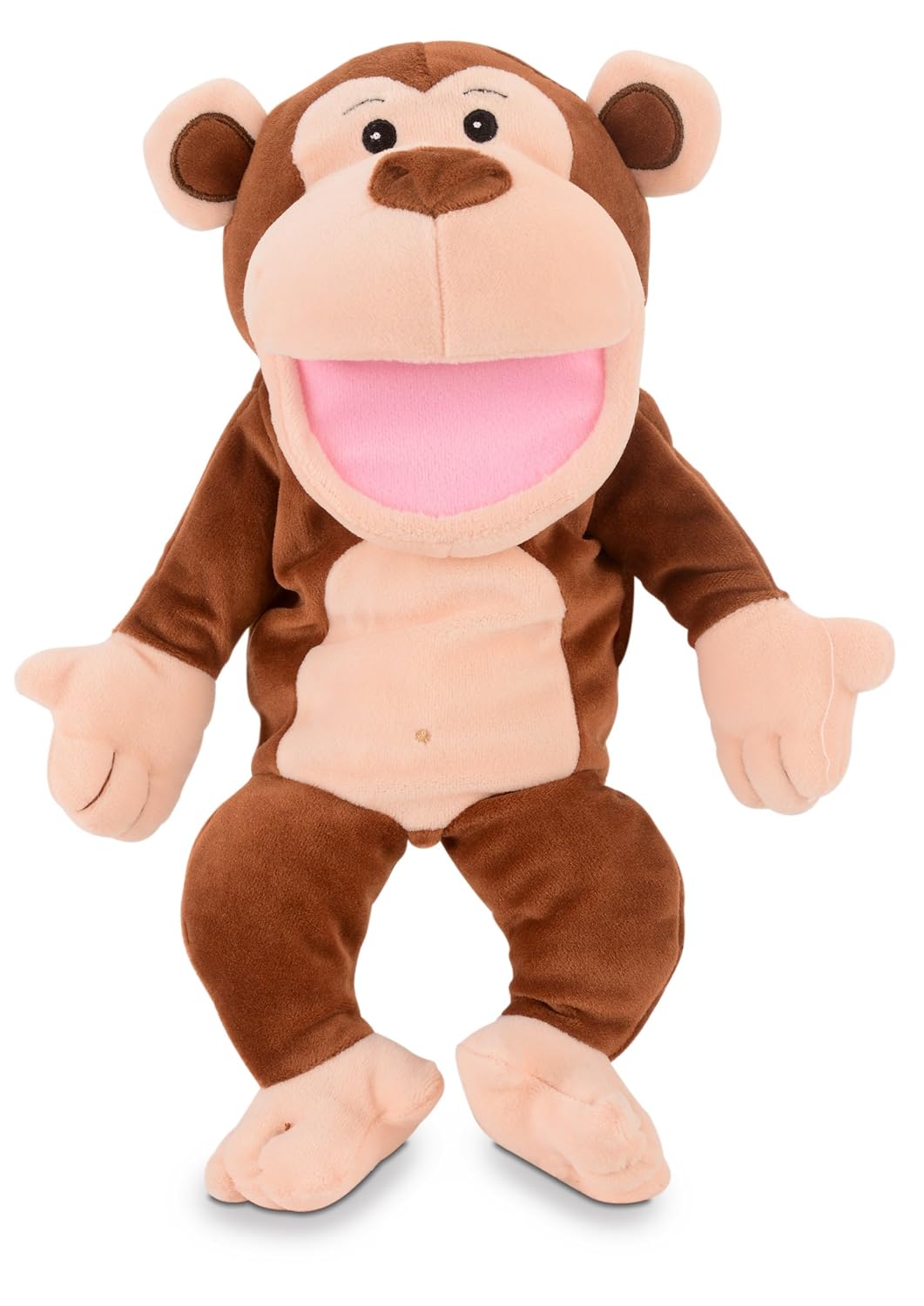 Kids Childrens Ventriloquist Puppet Hand Dummy Chimp Primate Monkey