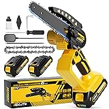 Mini Chainsaw Electric Chain Saw 6 Inch Cordless