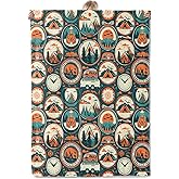 Aonimonis Adventure Camping Throw Blanket Gifts for Women Adults Girls, Soft Fuzzy Warm Cozy Flannel Blankets for Bedroom, Travel, Couch, Home Decor 50x60 in