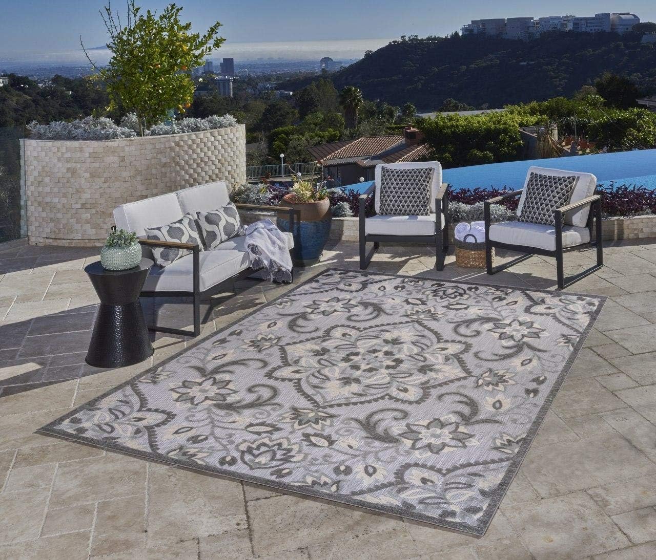 Gertmenian Indoor Outdoor Rug Textured Gertmenian Indoor Outdoor Rug Textured