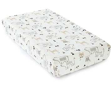 white changing pad