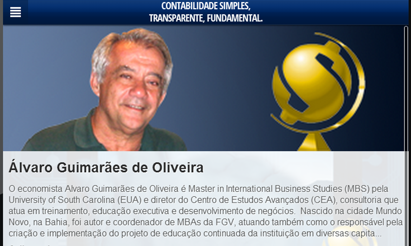 ALVARO GUIMARÃES DE OLIVEIRA - CONTABILIDADE SIMPLES, TRANSPARENTE, FUNDAMENTAL