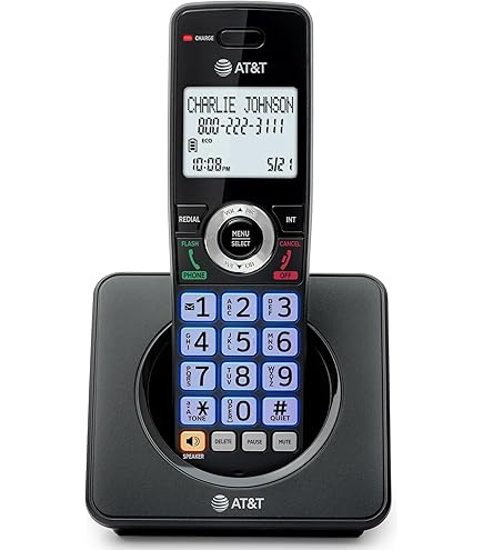 Amazon.com: Panasonic KX-TGF373S DECT 3-Handset Landline Telephone