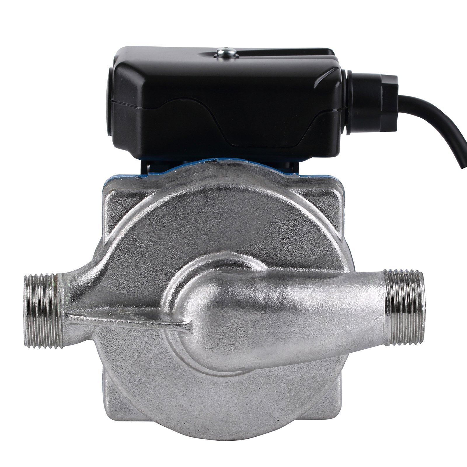 Hot Water Circulation Pump NPT 3/4'' Hot Water Recirculating Pump 3-Speed Circulating Pump Stainless Steel 304 Circulation Pump(RS15-6SB) Blue