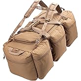 XMILPAX 100L Large Military Duffle Bag Deployment Duffel Bag Sports Equipment Travel Luggage Bag with Detachable Backpack Straps…