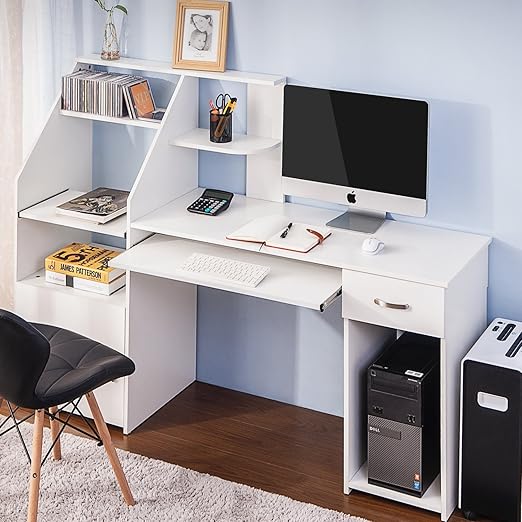 computer desk with chair