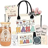 DOGMEM Nana Gifts Set for Grandma, Birthday Gift for Nana from Granddaughter Grandson Grandchildren Grandkids Best Grandma Gift Set