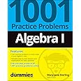 Algebra I: 1001 Practice Problems For Dummies (+ Free Online Practice)