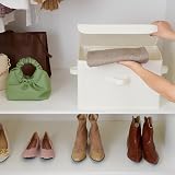 GRANNY SAYS Cloth Storage Boxes with Lids Pack of 2 Cream 40x26x25.5 cm view 5