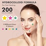 FADII Pimple Patches 200 Dots Star Hydrocolloid Acne Patches view 2