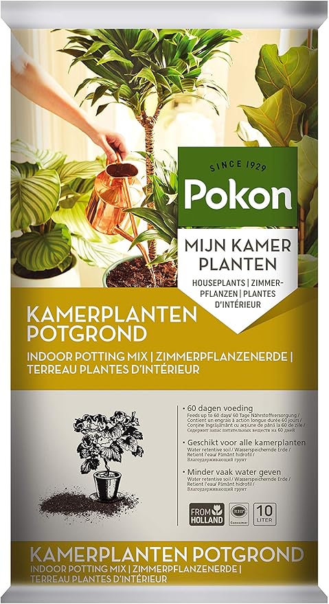 Botanicly Plant Care Products 10 L Of Potting Soil From Pokon Amazon Co Uk Garden Outdoors