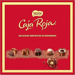 Nestlé Caja Roja, bombones de chocolate surtidos, 8 estuches ...