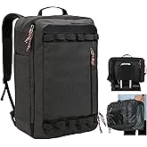 TRAILKICKER Travel Backpack Flight Approved Carry On Backpack Water Resistant Weekender Bag (Grey)