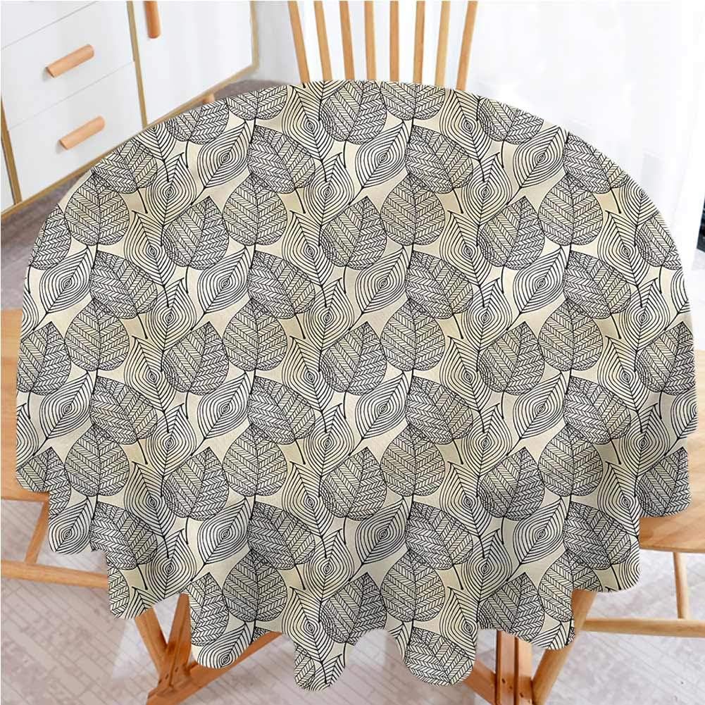 shirlyhome Waterproof Table Cloth Beige Table Cloth for