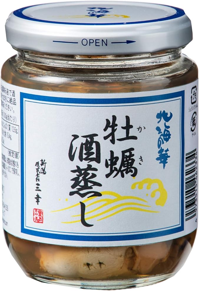 Amazon 新潟 三幸 高級珍味 牡蠣酒蒸し ロング瓶 2g M 35 北海の華 サーモン 塩辛 新潟 株式会社 三 幸 謹 塩辛 珍味 通販