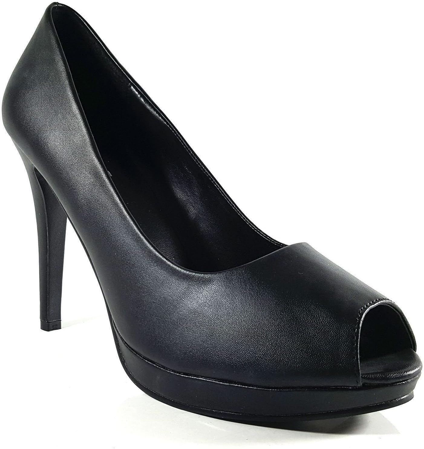 Mens Womens Drag Queen Cross Dresser HIGH Heel PEEP Toe Court Shoes Big Sizes UK 9,10,11,12