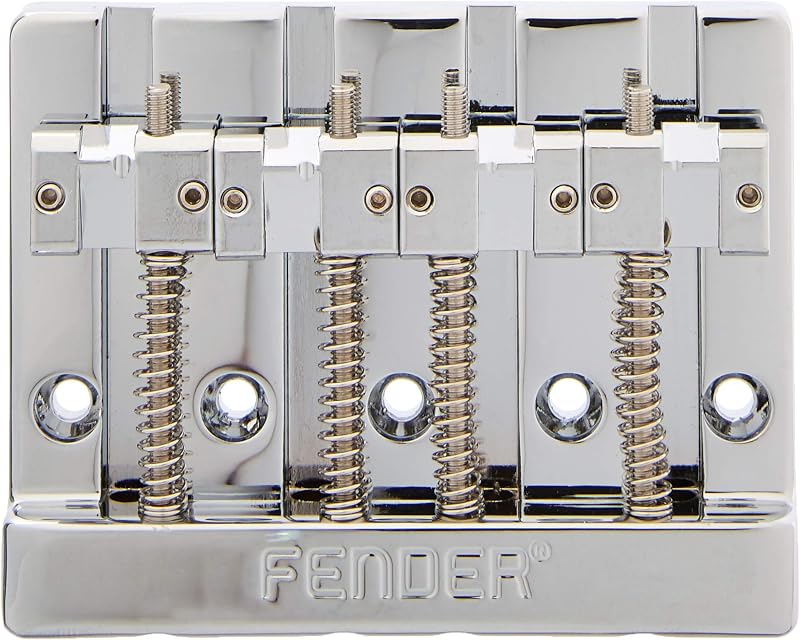 Fender HiMass 4-String Bass Bridge with Brass Saddles