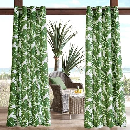Amazon Com Na 1 Piece 84 Inch Green Color Gazebo Curtain Single
