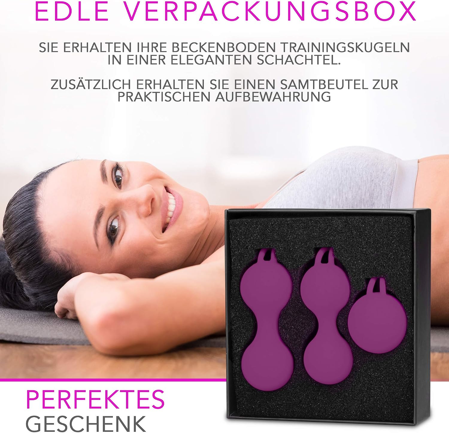 Kegel Exercise Weights for Women, The Perfect Set for Pelvic Floor Training and Bladder Control, for Beginners and Advanced - Image 5