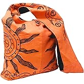 Mandala Crafts Hippie Bag, Large Boho Hobo Purse for Women, Crossbody Shoulder Sling Bags for Indie Style Bohemian Accessory