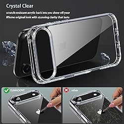 EUMADOVE for iPhone 17 air Case Transparent Phone