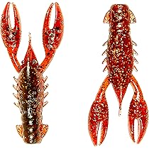 Leurres Souples Mad Man Mooneyham – Craw Tube 5″ – Vert Citrouille – Lot De 6