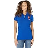 U.S. Polo Assn. Junior's Neon Logos Short Sleeve Polo Shirt