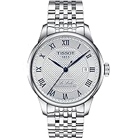 Tissot Le Locle Powermatic 80 Automatico – Acciaio 316L, Quadrante Grigio, Cinturino Acciaio (T0064071104300)
