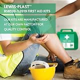 Lewis-Plast BS8599-1 Large Premium First Aid Kit Green view 8