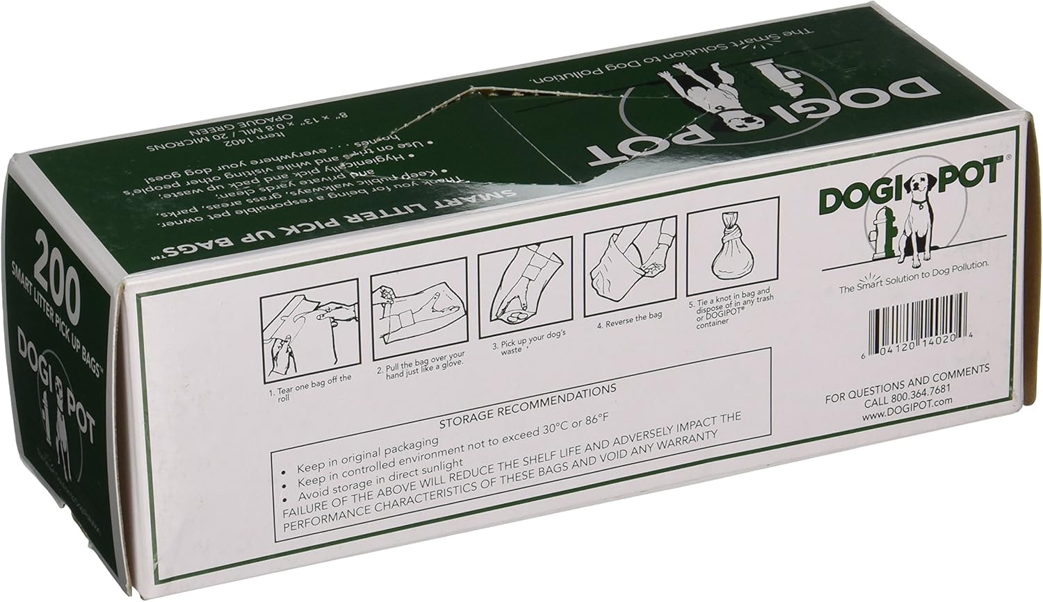 dogipot dog poop bags