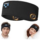 Lullaband Sleep Headphones, Bluetooth Headband Headphones with 12-Hour Battery, Soft Headband for Sleeping, Travel, Exercise, Yoga &amp; Relaxation