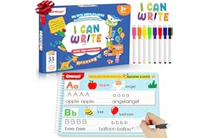 URMYWO Preschool Learning Activities - Tracing Activity Books for Kids Ages 3-5 - Preschool Kindergarten Books Age 3-6 - Todd