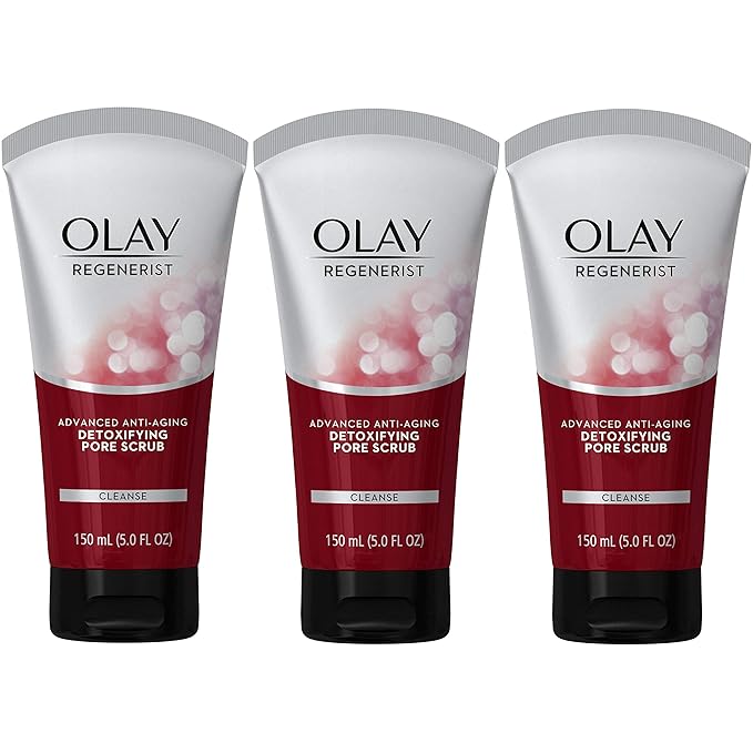 olay regenerist detoxifying pore scrub