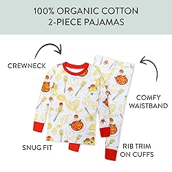 HonestBaby 2-Piece Pajamas Sleepwear PJs