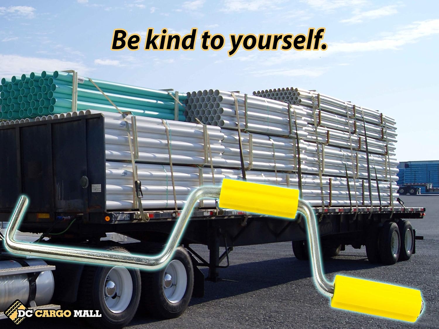 DC Cargo Mall Easy Speedy Hand Roller for Winding Up Winch Straps | 18" Roll Up Bar for Flatbed Trailer Winches: Automotive