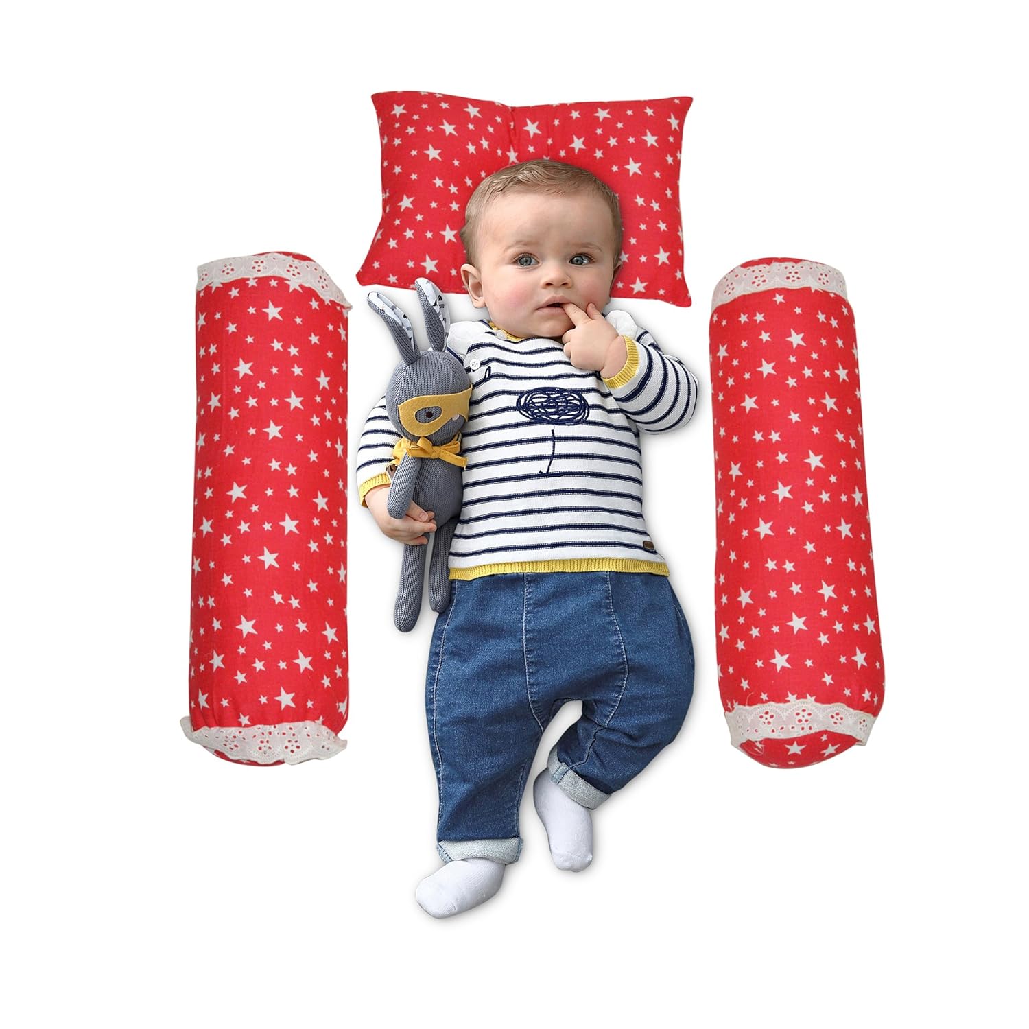 baby anti roll pillow target