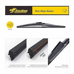 Raidbee Rear Wiper Blade, 10 inch Rear Windshield