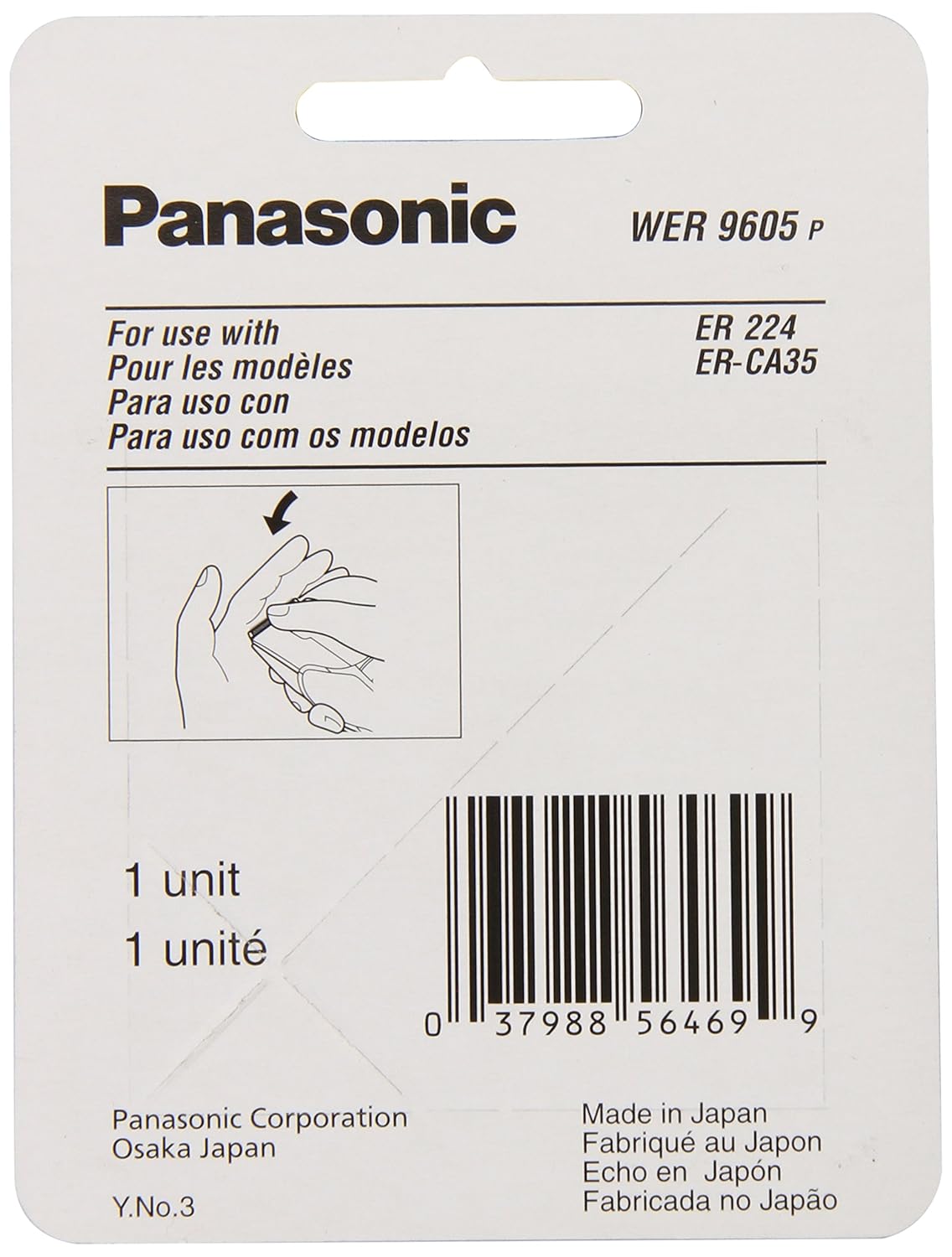 panasonic er207wk24b blade