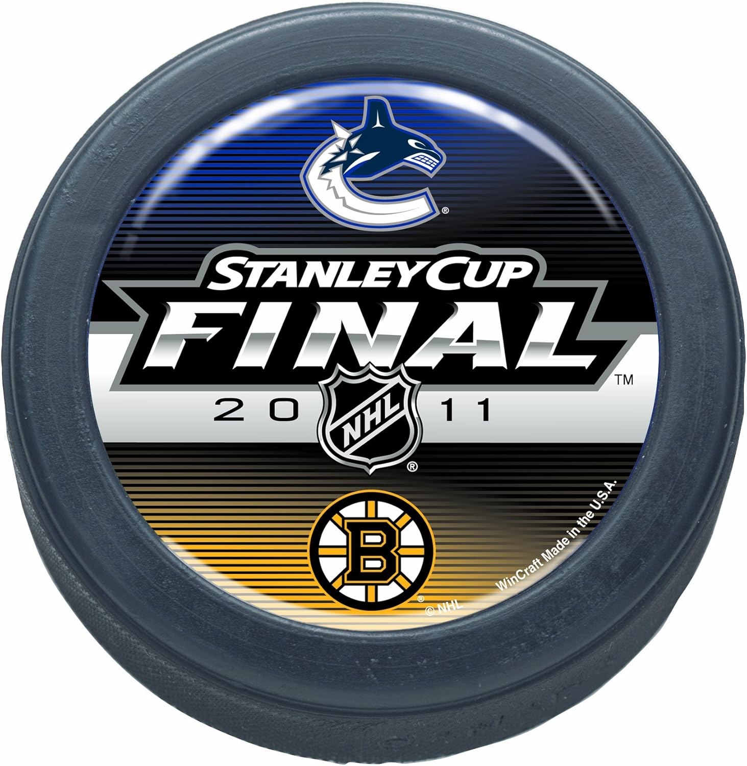 NHL 2011 Stanley Cup Playoffs 3" Hockey Puck Sports Fan