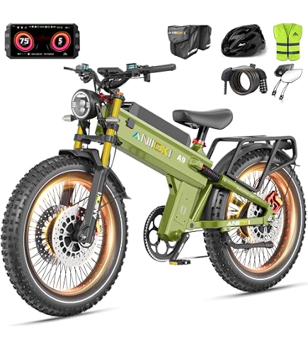 Amazon.com : PHILODO Electric Bike for Adults, 5000W Peak 45MPH