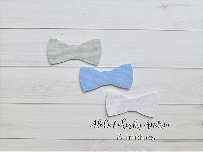 Amazon Com Bow Tie Baby Shower Decorations Light Blue Gray White Amazon Com Bow Tie Baby Shower Decorations Light Blue Gray White