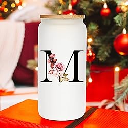 Personalized Gifts for Women, Monogrammed Frosted