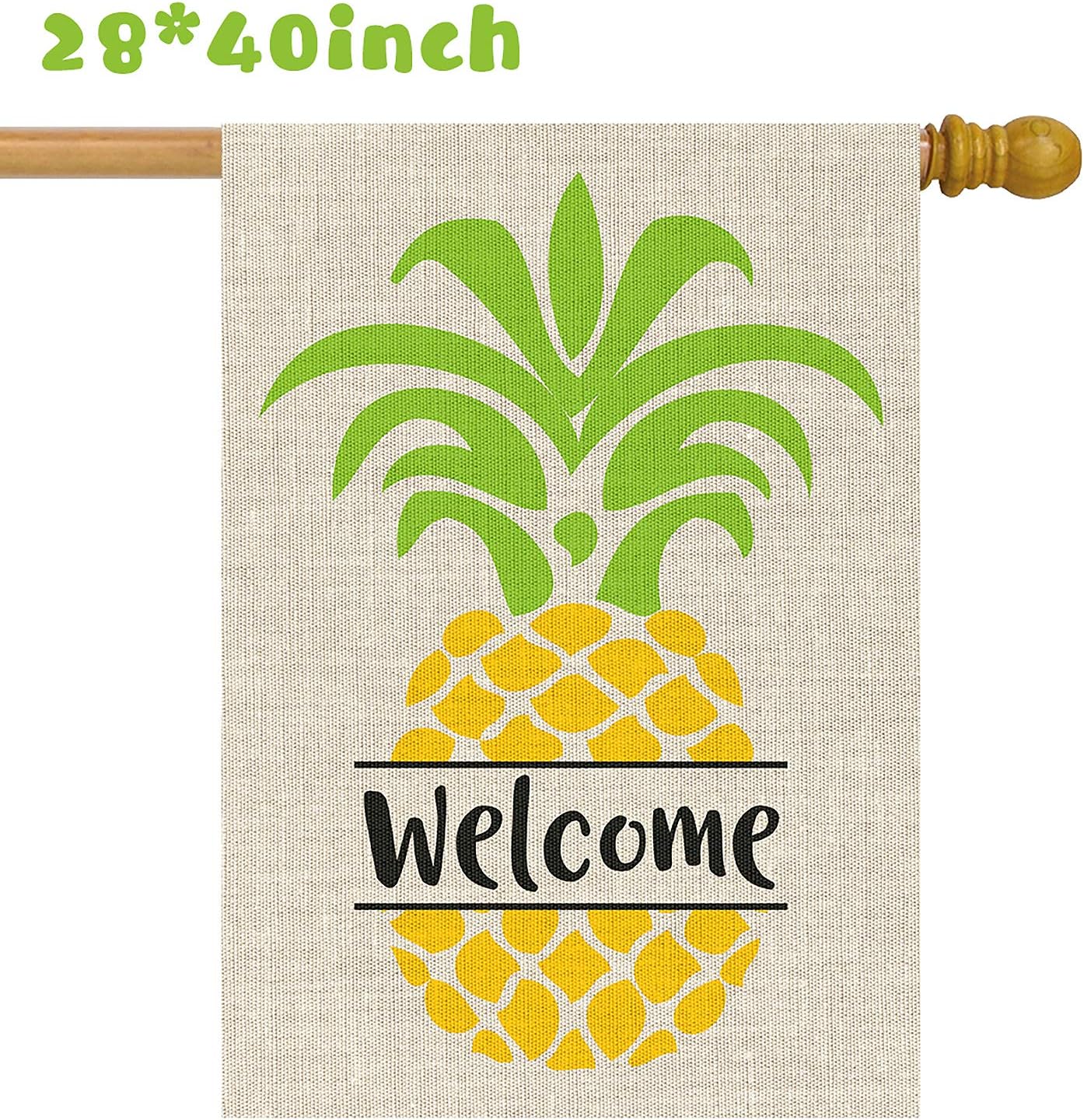 Best Welcome Pineapple Garden Flag