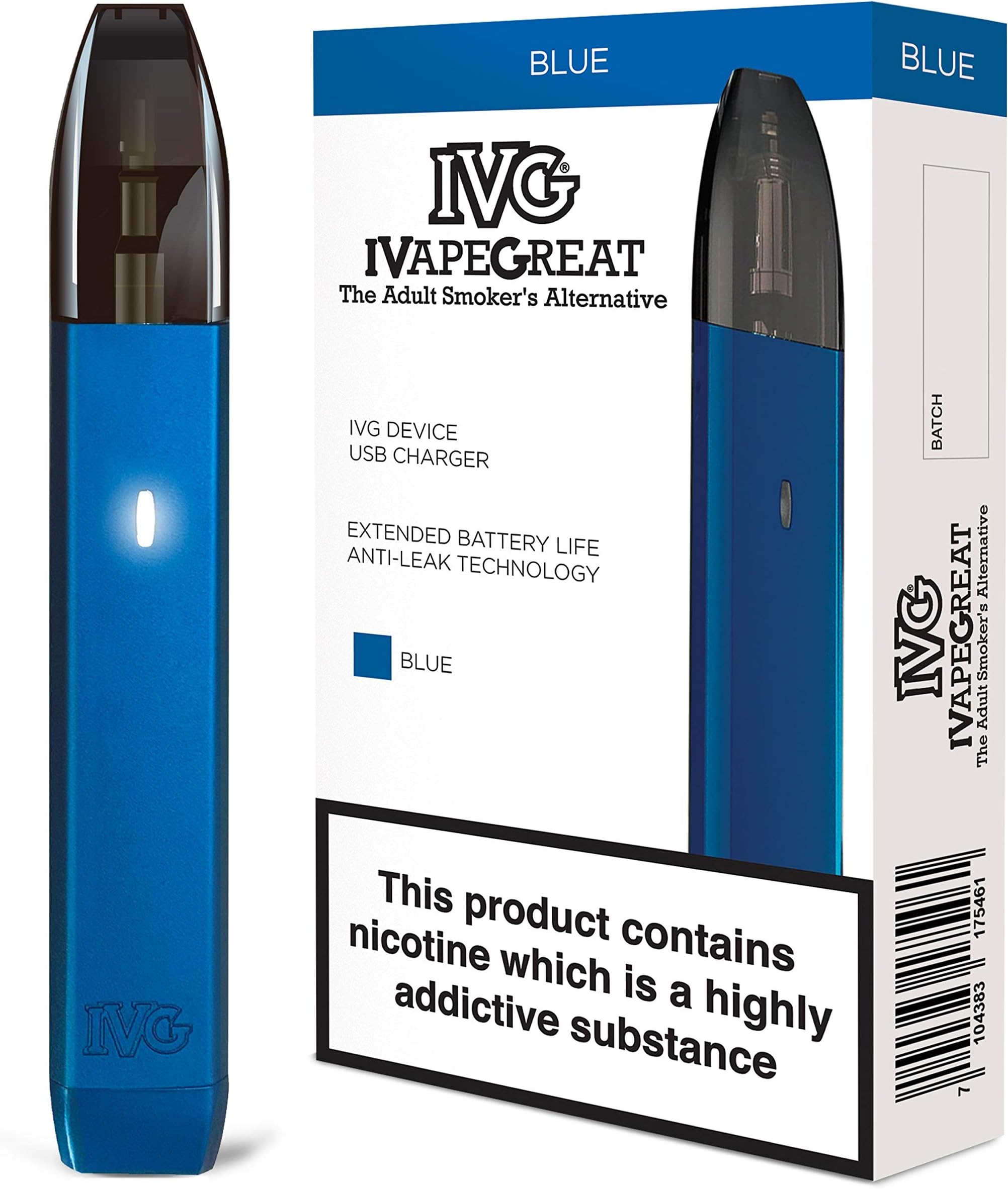 IVG Pod Device Starter Kit (Blue)