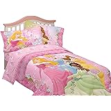 Amazon.com: Disney Dainty Princess Microfiber Comforter, Twin/Full